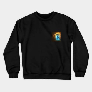 A galaxy in a jar Crewneck Sweatshirt